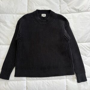 Black Rhythm Cable Knit Sweater Size Medium
